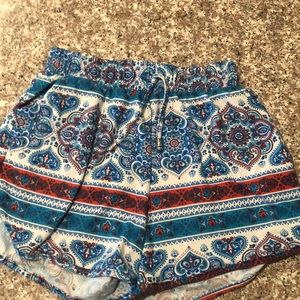 Cute blue shorts